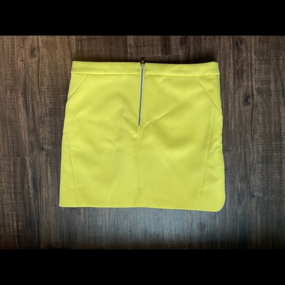 J. Crew bright yellow skirt - Picture 5 of 5